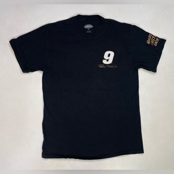 Nascar World's Fatest Race Car Talladega 1987 Graphic T-shirt Men Medium Black - Picture 3 of 6